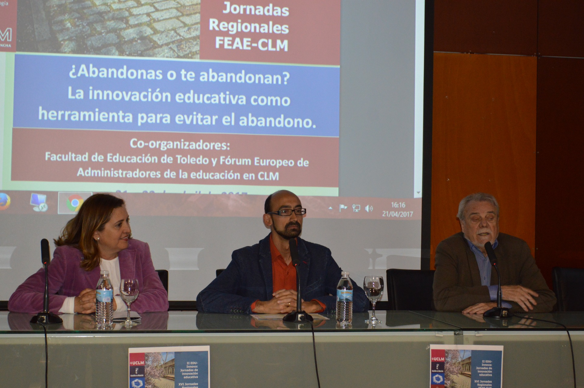 Inauguración de las Jornadas